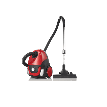 Gorenje VCEB11CXRII bagged vacuum cleaner, 800 W, 2 L, red