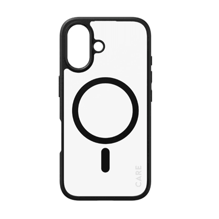 CARE Flagship case with MagSafe for iPhone 16, black, 1357