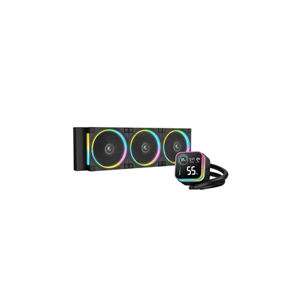 DeepCool LQ360 Ultra ARGB AIO liquid cooler, Intel and AMD, black