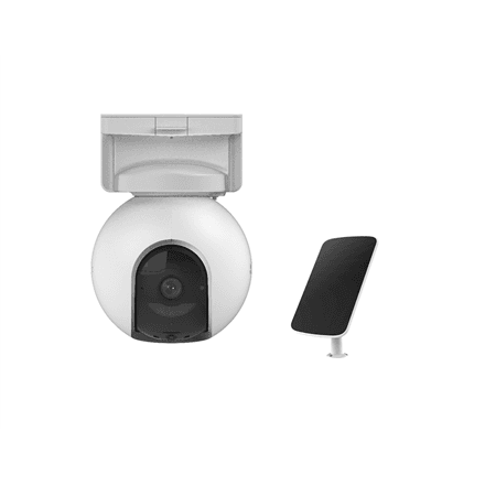 EZVIZ CS-EB8 4G battery camera with solar panel, 8 MP 4K, pan and tilt