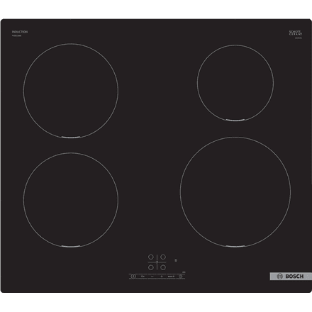 Induktsioonpliidiplaat Bosch PUE611BB5E, 4 tsooni, raamita, 60 cm