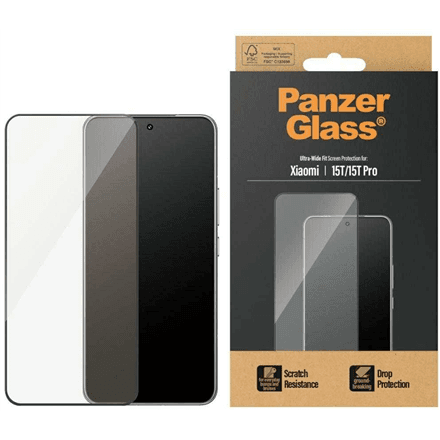 Защитное стекло для Xiaomi 15T / 15T Pro PanzerGlass Ultra-Wide Fit