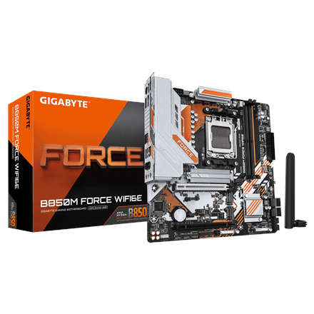 Emaplaat Gigabyte B850M FORCE WIFI6E (rev. 1.0), AM5, DDR5