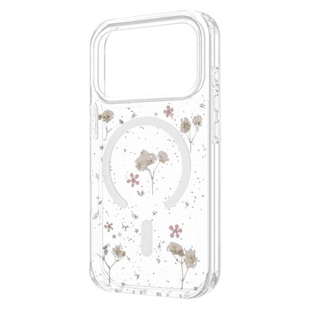 Fixed MagBloom case for iPhone 17 Pro, Blush Plum