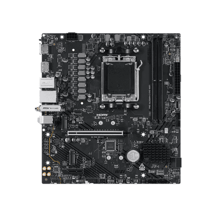Emaplaat MSI PRO A620AM-G EVO WIFI, AM5, DDR5