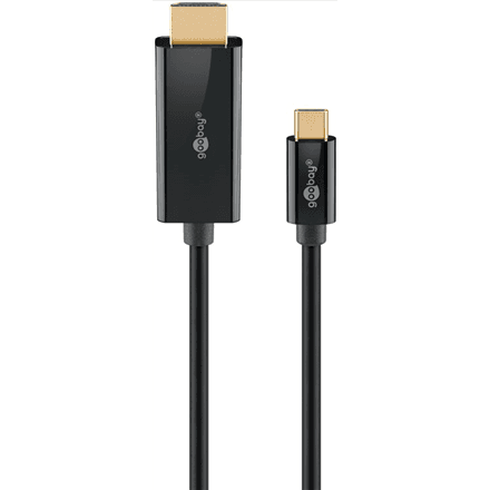 Goobay 75696 USB-C to HDMI cable, 4K 60 Hz, 1 m
