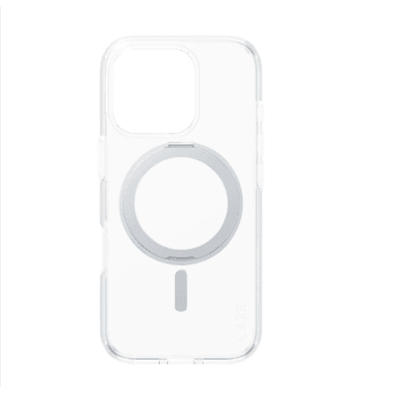 Ümbris iPhone 16 Pro, CARE Feature MagSafe, hõbedane