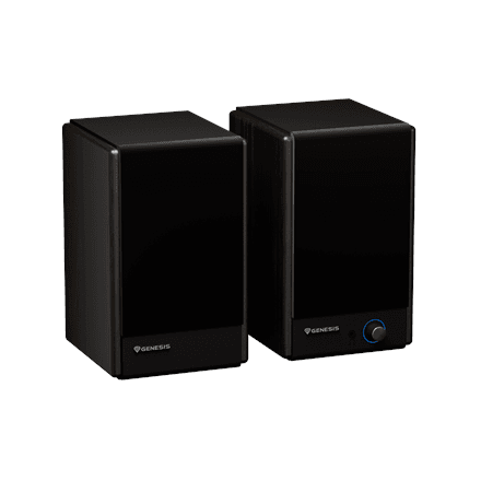 Arvutikõlarid Genesis Arsen 402BT, 2.0, 60 W, Bluetooth, pruun