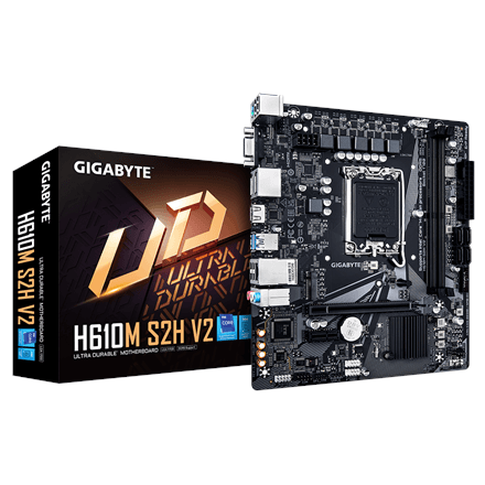 Emaplaat Gigabyte H610M S2H V2 1.0, LGA1700, DDR5