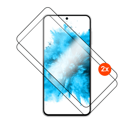 Защитное стекло для Samsung Galaxy A57 5G Fixed Full Cover 2.5D, 2 шт., цвет чёрный