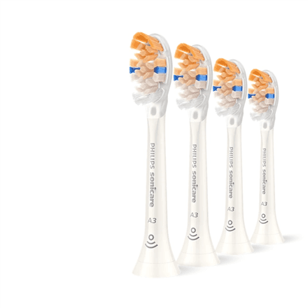 Philips HX9094/87 Sonicare Premium All-in-One toothbrush heads, 4 pcs, white