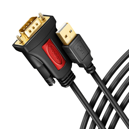 Переходник USB – COM-порт Axagon ADS-1PSN, DB9