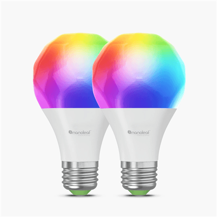 Умная лампа Nanoleaf Essentials Smart A60 Bulb Matter WiFi 900Lm 2700-6500K, 2pcs