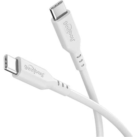USB-C kaabel Goobay, 1,5 m, silikoonist, 77743