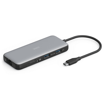 Dokijaam Digitus USB-C DA-70915, 8 porti, hall