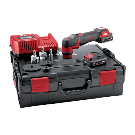 Аккумуляторная полировальная машина Flex PXE 80 12-EC/2.5 SET, 12 В