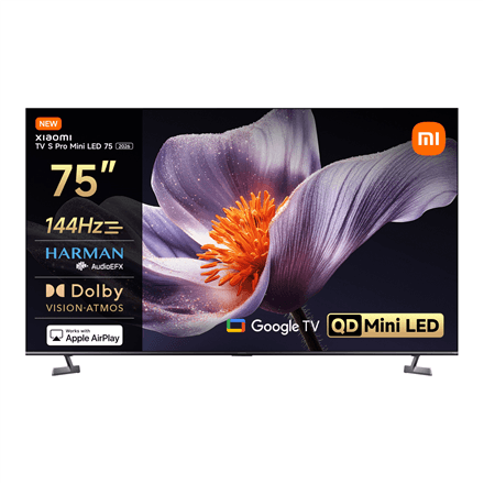 Xiaomi S Pro Mini LED 2026 TV, 75″, 4K, Google TV