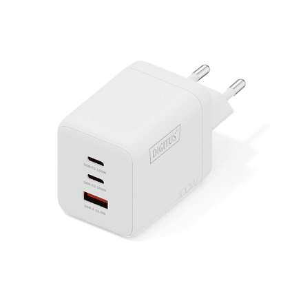Зарядное устройство Digitus DA-10304, 100 Вт, белый