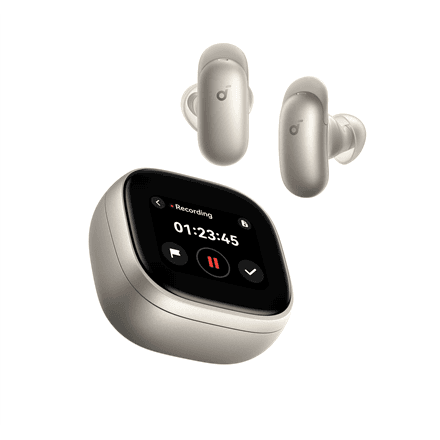 Anker Soundcore Liberty 5 Pro Max ANC-kõrvaklapid ekraaniga, Titanium Gold