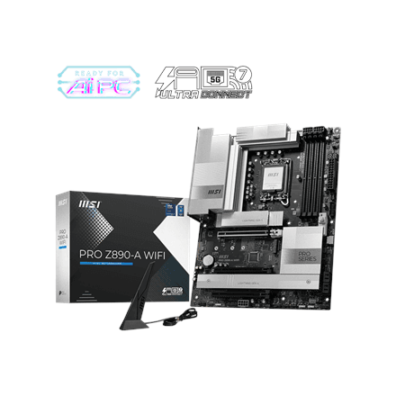 Emaplaat MSI PRO Z890-A WIFI, LGA1851, DDR5