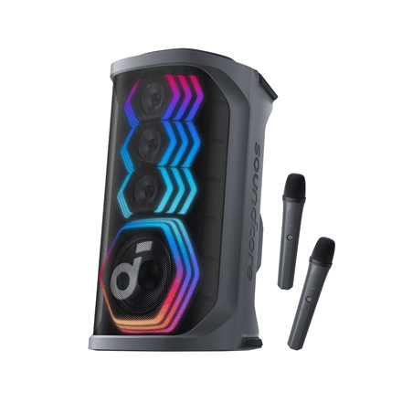 Anker Soundcore Rave 3S Bluetooth-kõlar, 2 juhtmevaba mikrofoni, must