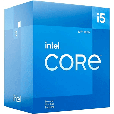 Процессор Intel Core i5-12400F, 6 ядер, LGA1700