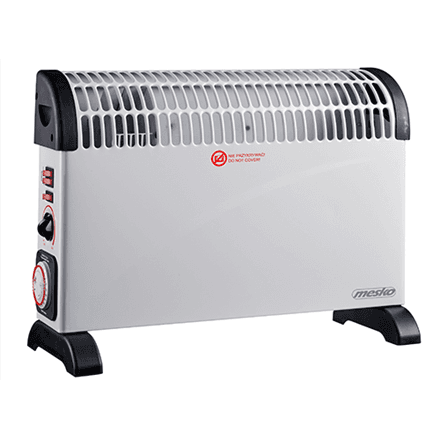 Konvektor Mesko MS 7741, 2000 W, taimer, turbopuhur, valge