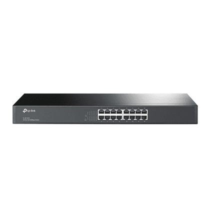 Коммутатор TP-Link TL-SF1016, 16 портов, Fast Ethernet, в стойку