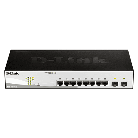 D-Link DGS-1210-10 10-pordiline hallatav L2+ switch racki