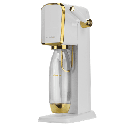 Mullivee masin SodaStream Art, valge / kuldne