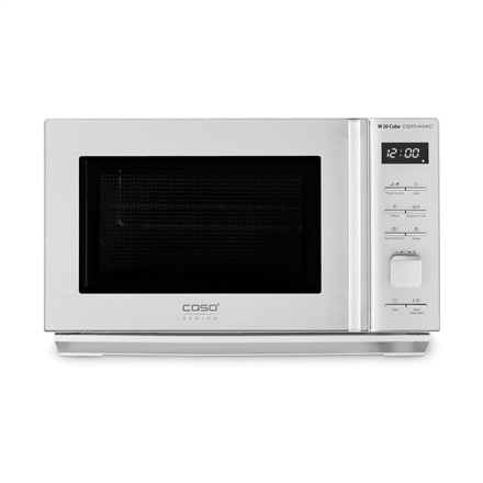 Caso M 20 Cube microwave oven, 20 L, 800 W, silver