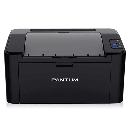 Mustvalge laserprinter Pantum P2500W, A4, Wi-Fi, must