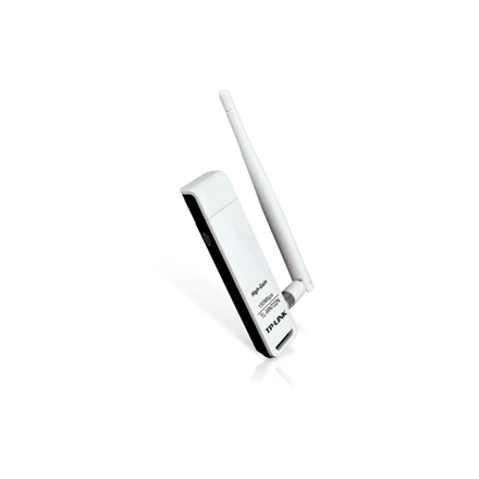 TP-Link TL-WN722N Wi-Fi USB adapter, 150 Mbps, detachable antenna