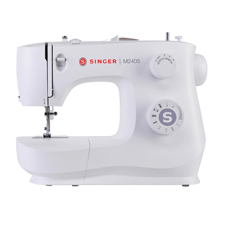 Singer M2405 sewing machine, 11 stitch patterns, free arm
