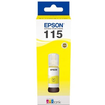 Epson 115 EcoTank tindipudel, kollane, 70 ml