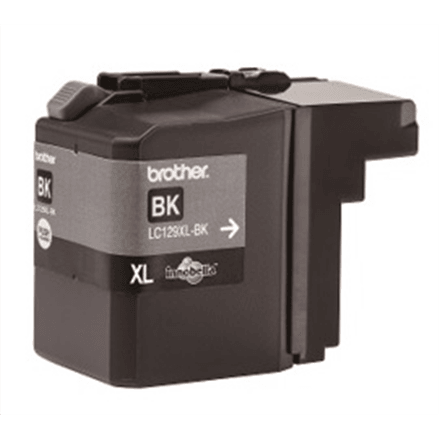 Brother LC129XLBK tindikassett, must, 2400 lk