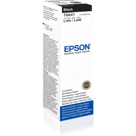 Epson T6641 tindipudel, must, 70 ml