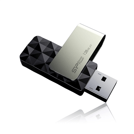 Silicon Power Blaze B30 8 GB USB-mälupulk, hõbedane