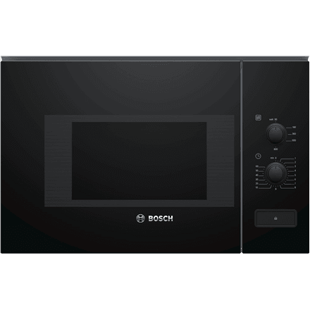 Bosch BFL520MB0 built-in microwave oven, 20 L, 800 W, black