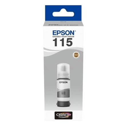 Epson 115 EcoTank ink bottle, grey, 70 ml