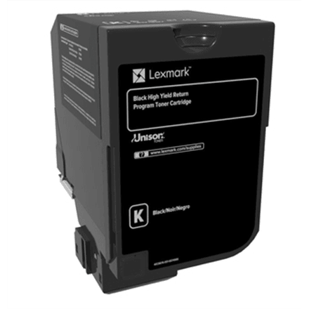 Lexmark 84C2HK0 Return Program toonerikassett, must, 25000 lk