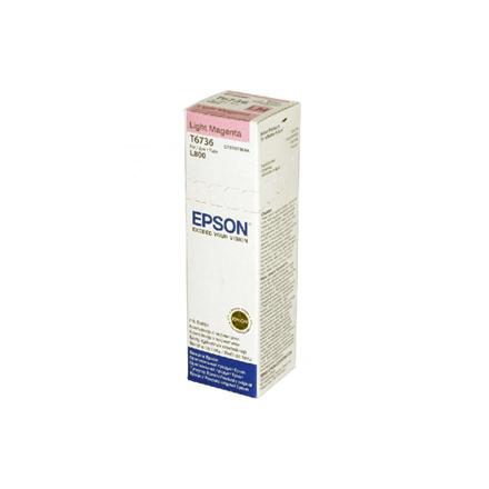 Epson T6736 ink bottle, light magenta, 70 ml