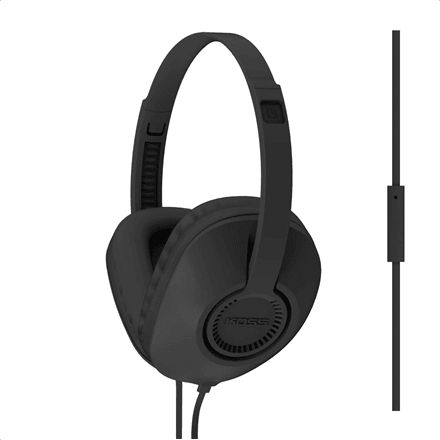 Наушники Koss UR23iK с микрофоном, чёрные