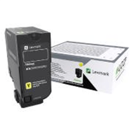 Lexmark 74C0S40 toner cartridge, yellow, 7000 pages