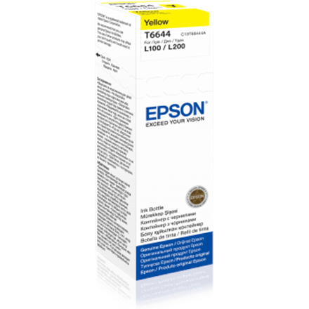 Epson T6644 tindipudel, kollane, 70 ml