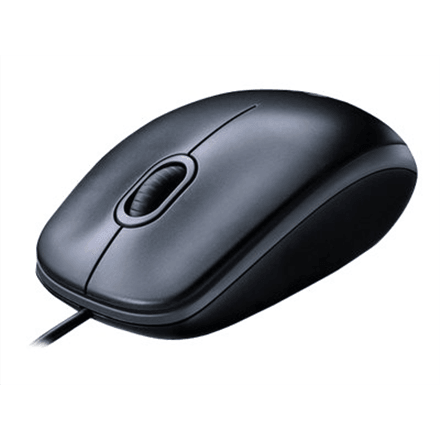 Logitech M90 чёрная проводная мышь USB