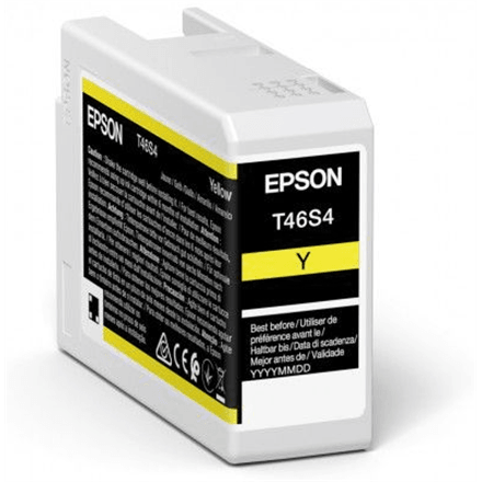Картридж Epson T46S4 UltraChrome Pro 10, жёлтый, 25 мл
