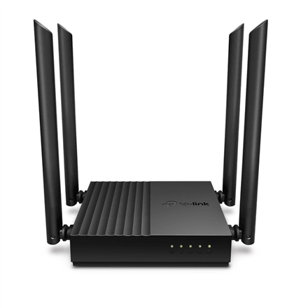 TP-LINK | AC1200 Wireless MU-MIMO Wi-Fi Router | Archer C64 2.0 | 802.11ac | 867+300 Mbit/s | 10/100/1000 Mbit/s | Ethernet LAN (RJ-45) ports 4 | Mesh Support Yes | MU-MiMO Yes | No mobile broadband | Antenna type 4 x Fixed Omnidirectional