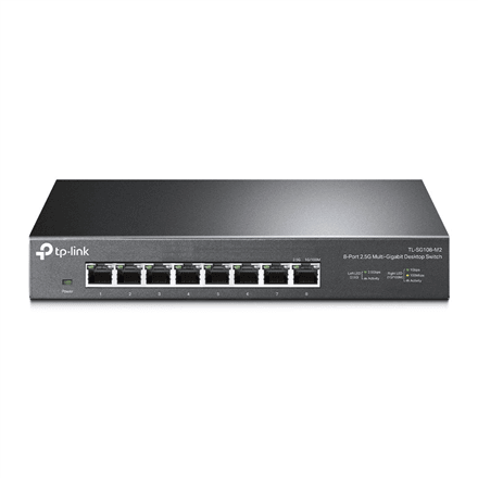 TP-Link TL-SG108-M2 network switch, 8 ports, 2.5 Gbit/s