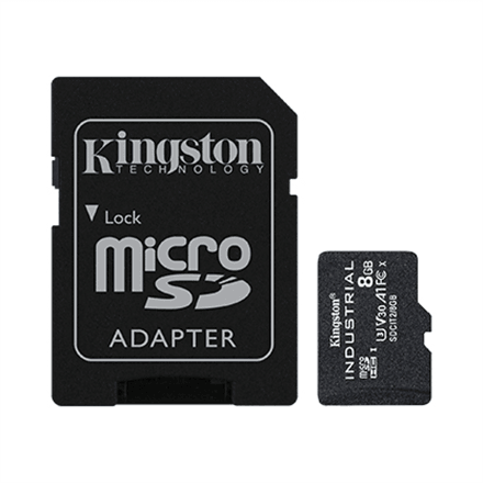Kingston Industrial microSD 8 GB mälukaart